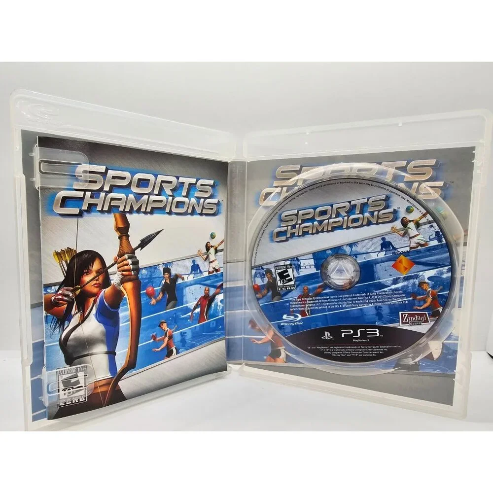Sports Champions (Sony PlayStation 3 , 2010) PS3 move no scratches